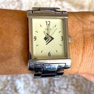 Silpada stainless steel watch.